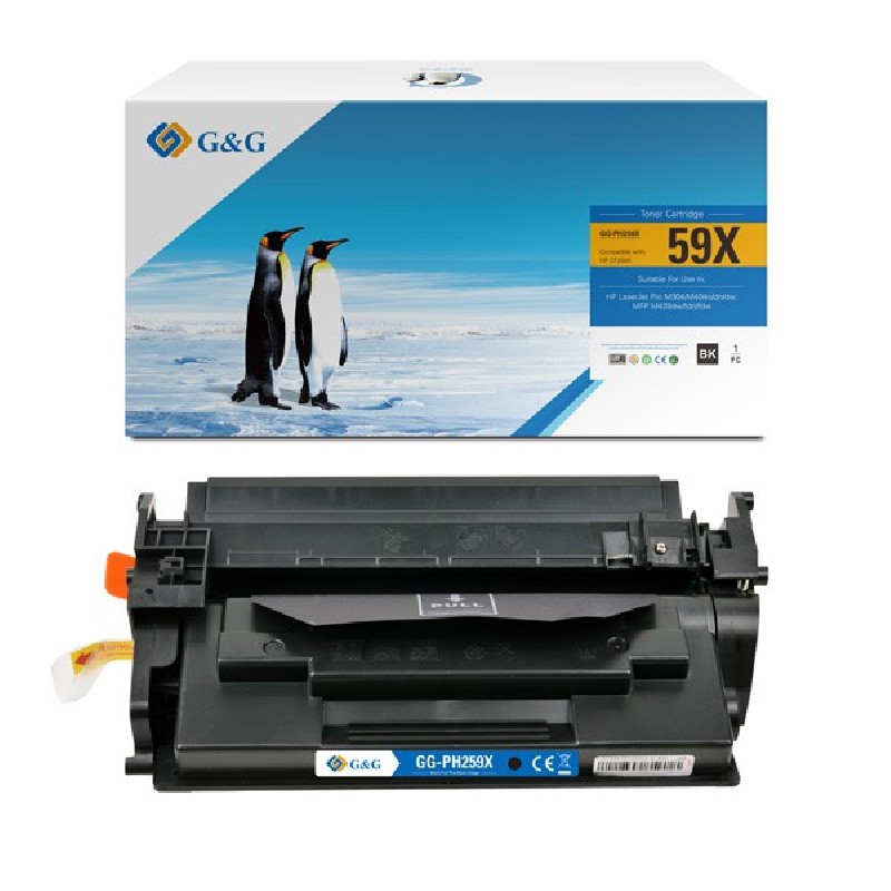 G&G kompatibilní toner s HP CF259X, NT-PH259X, HP 59X, black, 10000str., POZOR bez čipu NTPH259XNCB