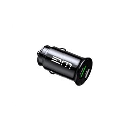 WG - Autonabíječka 2x USB-A / 1x USB-A 18W QC3.0 + 1x USB-C PD 20W / black
