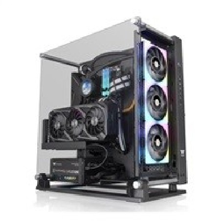 THERMALTAKE Case Core P3 TG Pro, ATX, Průhledná bočnice, černá
