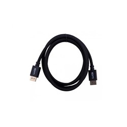 WG - Kabel video DisplayPort (male) to DisplayPort (male) / 4K 60Hz / 2m / braided / gold plated