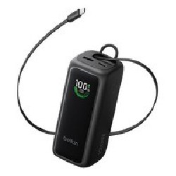 Belkin Ultracharge Smart Display Power/PD120 W Mit Einziehbarem USB-C-K