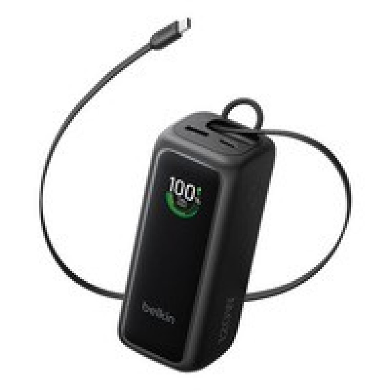 Belkin Ultracharge Smart Display Power/PD120 W Mit Einziehbarem USB-C-K