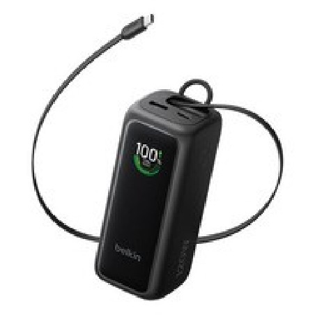 Belkin Ultracharge Smart Display Power/PD120 W Mit Einziehbarem USB-C-K