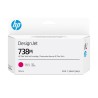 HP originální ink A24VNA, HP 738M, magenta, 130ml