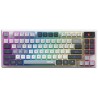POŠKOZENÝ OBAL - MSI herní klávesnice FORGE GK600 TKL Sky/ bezdrátová 2,4GHz+BT/ mechanická/ RGB/ USB-C/ display/ CZ+SK