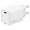 COLORWAY 1x USB-C / síťová nabíječka/ GaN/ PD/ PPS/ 65W/ Bílá