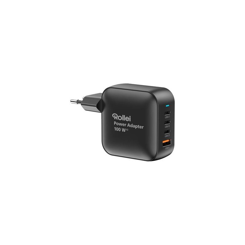 Rollei cestovní nabíjecí adapter/ 3x USB-C/ 1x USB-A/ 100 W