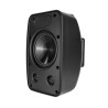 ORIGIN - 6,5" woofer / dual 1" ALU tweeter / reproduktor pro venkovní povrchovou montáž / BLACK