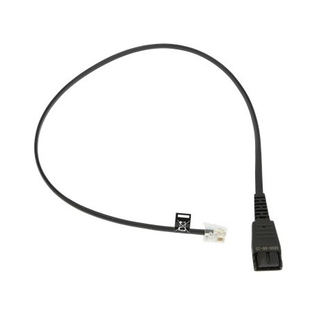 Jabra Cord, QD-RJ10, 0,5m, straight,Siemens
