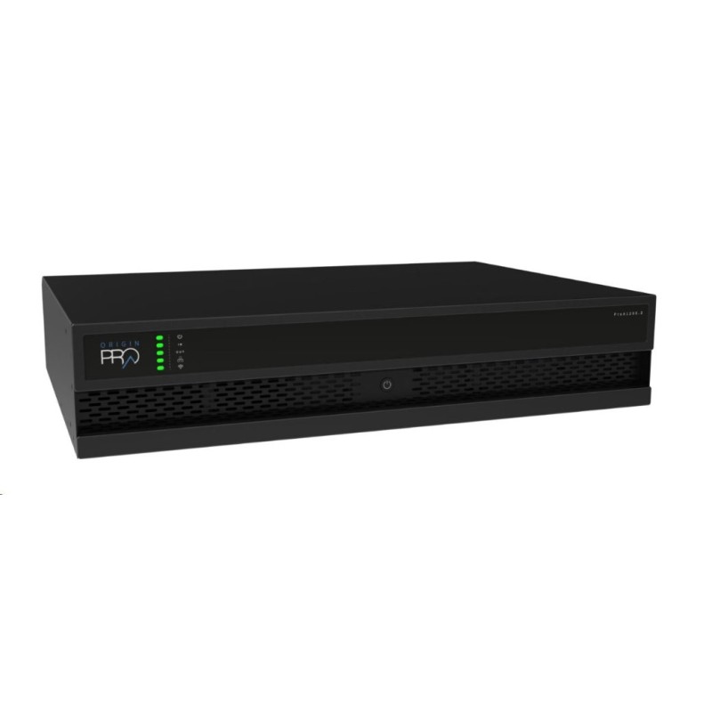 ORIGIN - Zesilovač ProA1000.2 / DSP / 4-kanálový / 4x 500W nebo 2x 1000W Hi-Z / 2U rack