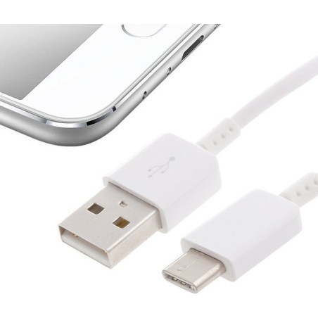 Samsung USB-A / USB-C Cable 1,2 m White (Bulk)