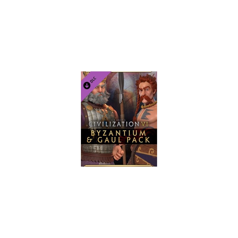 Sid Meiers Civilization VI Byzantium & Gaul Pa – herní rozšíření pro PC (elektronická licence)