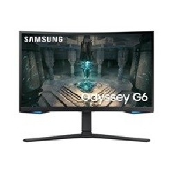 BAZAR - SAMSUNG MT LED LCD Gaming Smart Monitor 27" Odyssey G65B - prohnutý,Quantum Dot QHD,VA,240Hz,1ms,Pivot - Poškoze
