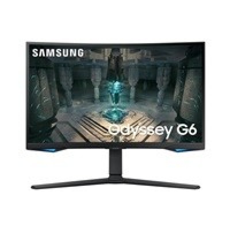BAZAR - SAMSUNG MT LED LCD Gaming Smart Monitor 27" Odyssey G65B - prohnutý,Quantum Dot QHD,VA,240Hz,1ms,Pivot - Poškoze