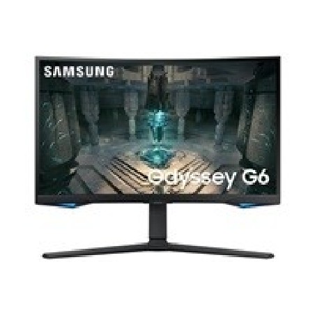 BAZAR - SAMSUNG MT LED LCD Gaming Smart Monitor 27" Odyssey G65B - prohnutý,Quantum Dot QHD,VA,240Hz,1ms,Pivot - Poškoze