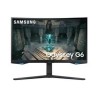 BAZAR - SAMSUNG MT LED LCD Gaming Smart Monitor 27" Odyssey G65B - prohnutý,Quantum Dot QHD,VA,240Hz,1ms,Pivot - Poškoze