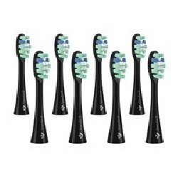 TrueLife SonicBrush Clean-series heads Standard black 8 pack