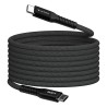 Verbatim USB-C kabel USB C samec - USB C samec, 100W, 2m, magnetický, černý, box, 32410