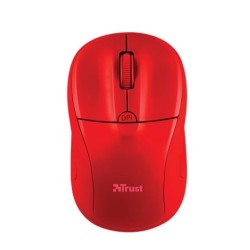myš TRUST Primo Wireless Mouse - matte red