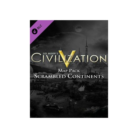 Sid Meiers Civilization V Scrambled Continents – herní rozšíření pro PC (elektronická licence)