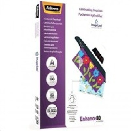 Laminovací fólie Fellowes A4 80 mic ImageLast, balení 100 ks