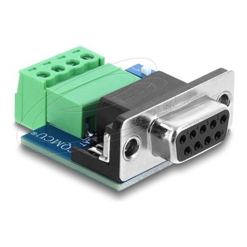 D-Sub 9 pin female to 4 pin Terminal Blo