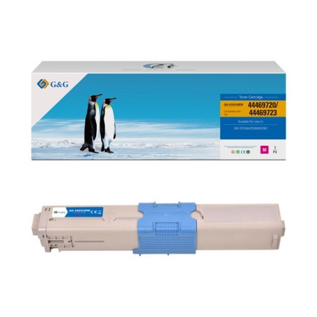 G&G kompatibilní toner s OKI 44469723, NT-COC510FM, magenta, 5000str., DOPRODEJ