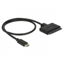Delock převodník USB 10 Gbps (USB 3.1 Gen 2) s USB Type-C™ samec 22 pin SATA 6 Gbps samec