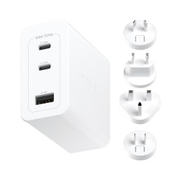 PG EM charger Turbo 100 W 2x USB-C 1x USB-A travel, PanzerGlass empower charger Turbo 100 W 2x USB-C 1x USB-A