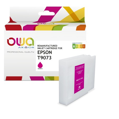 OWA ARMOR ink kompatibilní s Epson T9073, červená/magenta,77ml