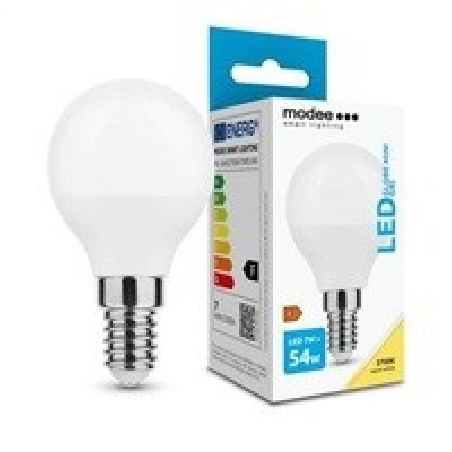 Modee E14 7W mini globe LED teplá 2700K