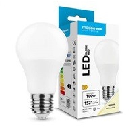 Modee E27 13,8W A60 LED studená 4000K