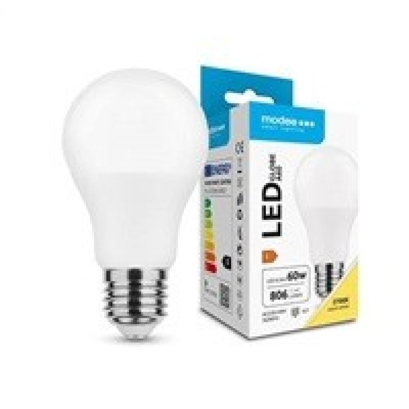 Modee E27 8,5W A60 LED teplá 2700K