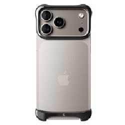 Arc Pulse - hliníkový ochranný rám na iPhone 18 Pro, grafitový