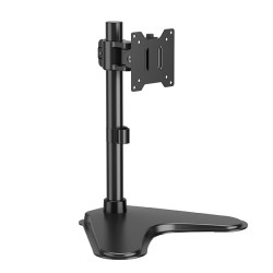 Powerton ERGO BASEO Polohovatelný držák pro monitor, černý, 20KG, volně stojící, 17"-35", 75x75/100x100