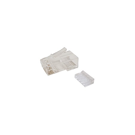 Solarix Konektor RJ45 CAT6 UTP 8p8c nestíněný skládaný na licnu / 100 ks