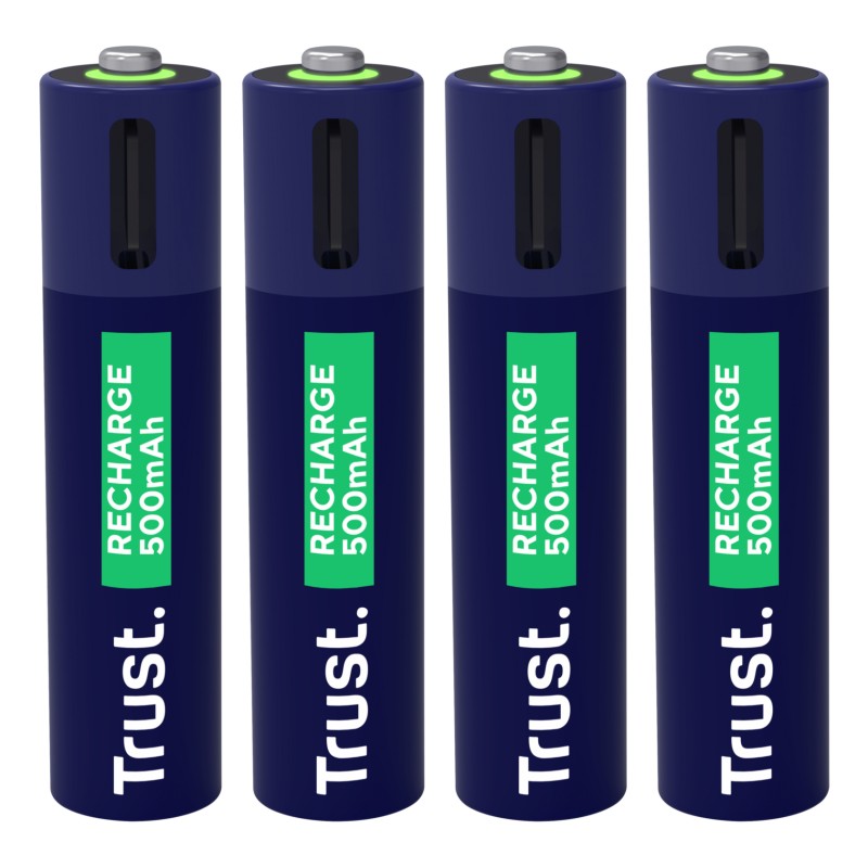 TRUST USB-C RECHARGEABLE BATTERIES 4P - AAA