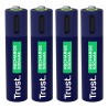 TRUST USB-C RECHARGEABLE BATTERIES 4P - AAA