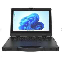 ONERugged N14A, 14inch rugged laptop, 1920x1080, 1000cd/m2 I5+16G+512G, Win11 Pro without License, EU adapter