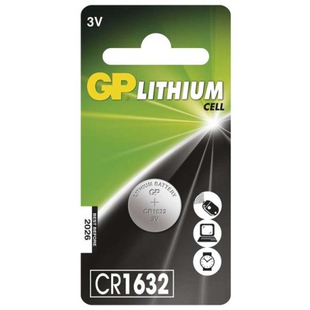 GP lithiová knoflíková baterie CR1632 1BL