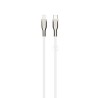 FIXED Opletený kabel USB-C/Light., 1.2m