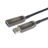 PremiumCord USB 3.0 prodlužovací optický AOC kabel A/Male - A/Female 50m