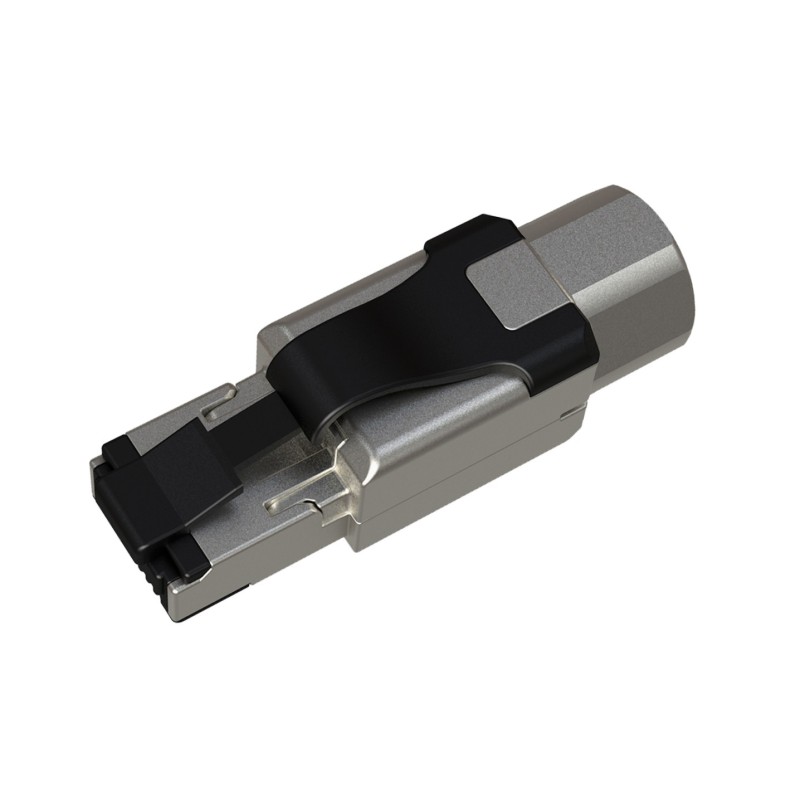 Konektor MPTL RJ45 CAT6 STP samořezný SXRJ45-6-STP-BK-SA-N