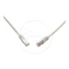 SOLARIX 10G patch kabel CAT6A SFTP LSOH 0,25m, šedý non-snag proof