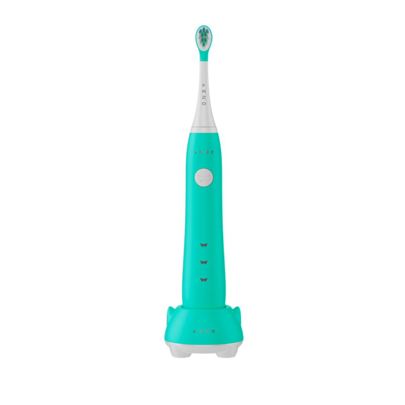 AENO Elektrický dětský kartáček DB9M - 19200 RMP, 3 módy, 600mAh, 3 hlavice, Mátová
