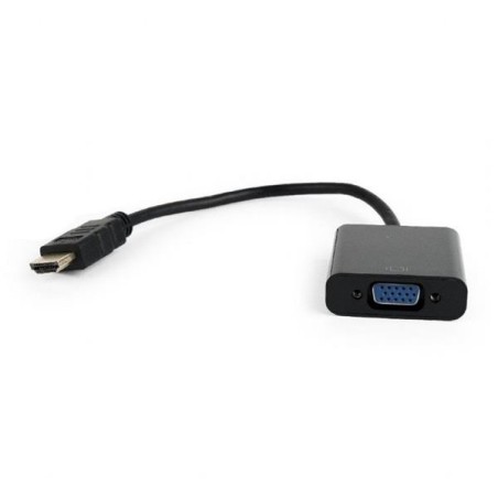 Gembird Adapter HDMI-A - VGA (M/F), černý