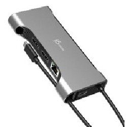 J5Create USB-C Dual 4K60 HDMI Hub/Pro 12-IN-1