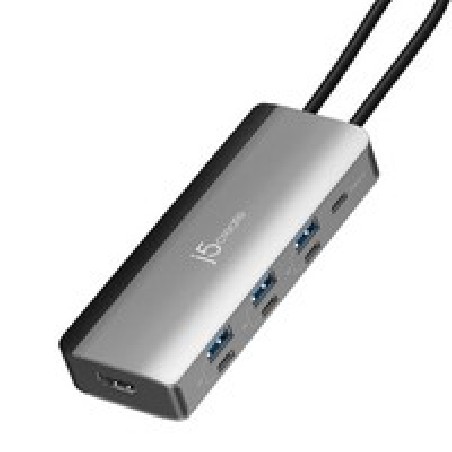 J5Create USB-C 4K144 HDMI Hub/Slim 8 IN 1