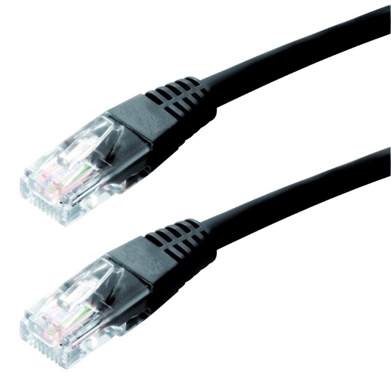 DATACOM Patch cord UTP CAT6 0,25m černý