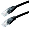 DATACOM Patch cord UTP CAT6 0,25m černý